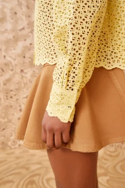 Shop Ulla Johnson Abbott Blouse Chantilly