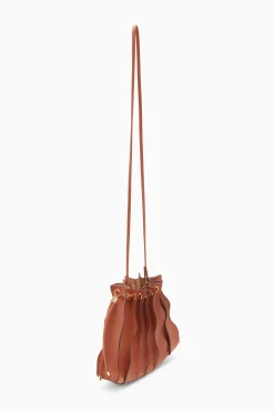 Best Ulla Johnson Adria Pleated Wave Crossbody Sierra