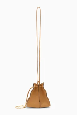 Cheap Ulla Johnson Adria Pleated Wave Pochette Fawn