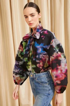 Sale Ulla Johnson Albie Blouse Aura