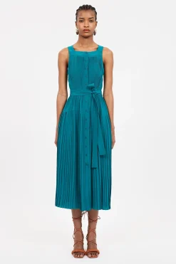 Shop Ulla Johnson Annabeth Dress Jade