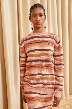 Fashion Ulla Johnson Ansel Pullover Sunset