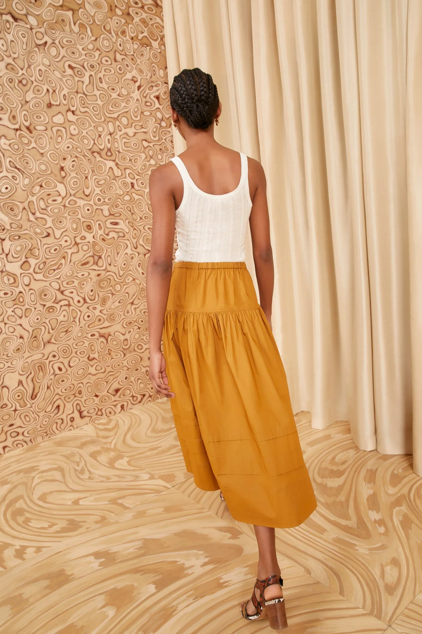 Sale Ulla Johnson Anthia Skirt Topaz