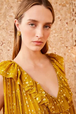 Shop Ulla Johnson Audelia Gown Limonite