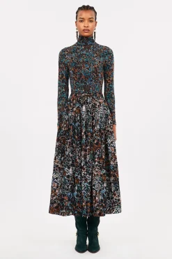 Shop Ulla Johnson Aurelia Turtleneck Caribaea