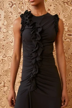 Shop Ulla Johnson Bendetta Dress Noir