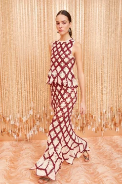 Clearance Ulla Johnson Boden Top Claret