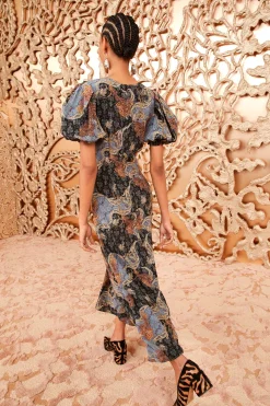 Outlet Ulla Johnson Calais Dress Azure