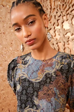 Outlet Ulla Johnson Calais Dress Azure