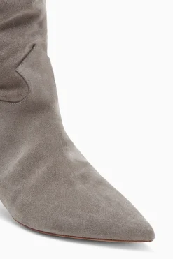 Shop Ulla Johnson Carolina Mid Heel Boot Dove