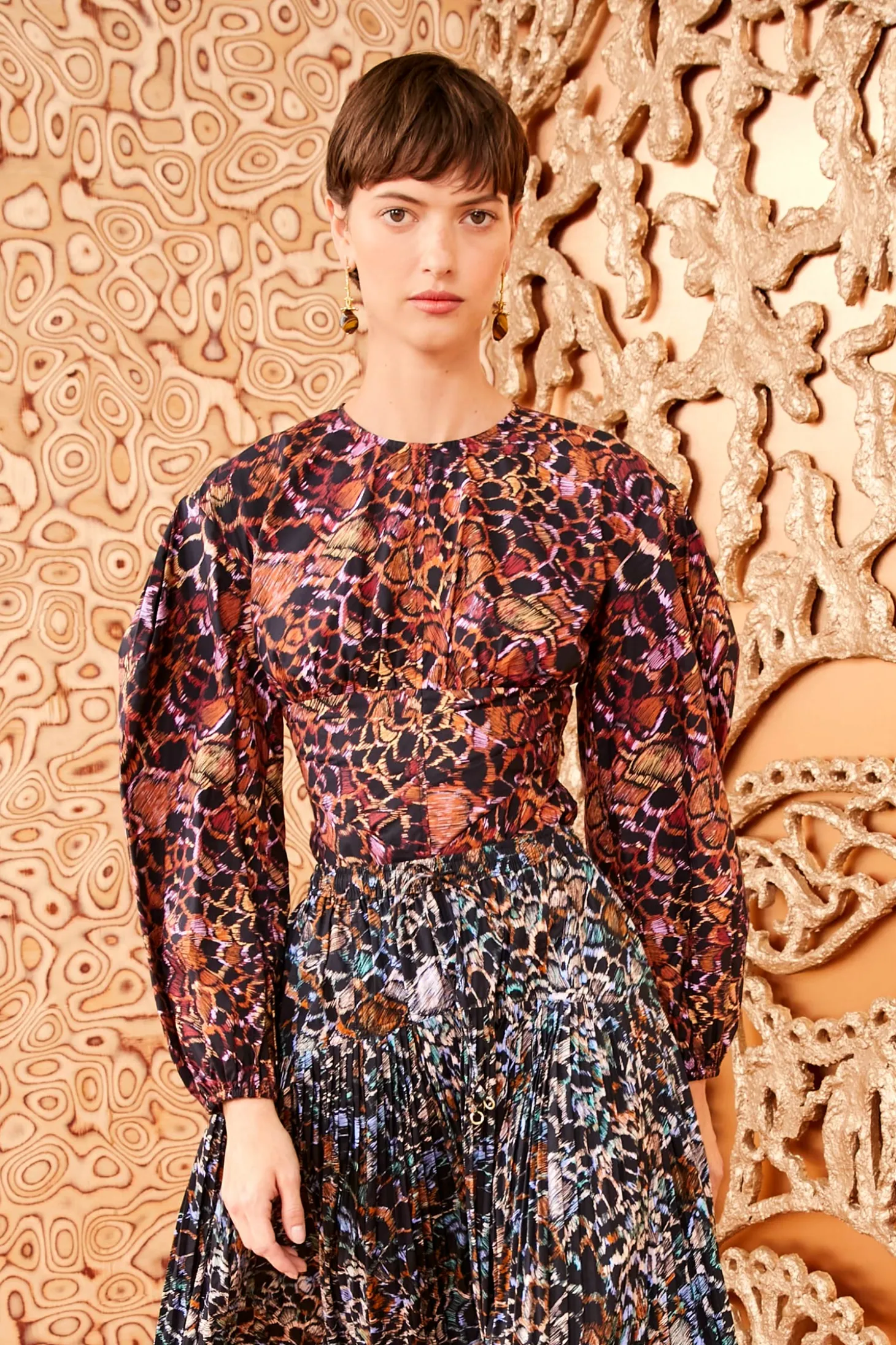 Cheap Ulla Johnson Celie Blouse Rosefinch