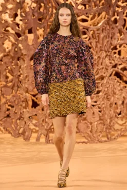 Cheap Ulla Johnson Celie Blouse Rosefinch