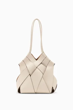 Store Ulla Johnson Charlotte Woven Large Tote Cowrie