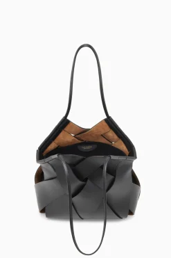 Outlet Ulla Johnson Charlotte Woven Large Tote Noir