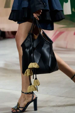 Outlet Ulla Johnson Charlotte Woven Large Tote Noir