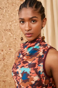 Hot Ulla Johnson Cleo Top Desert Bloom