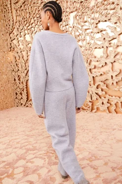 New Ulla Johnson Delphine Pant Heather Grey