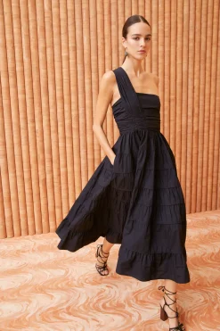 Discount Ulla Johnson Ellie Dress Noir