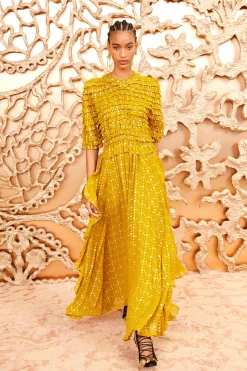 Best Sale Ulla Johnson Esma Dress Limonite