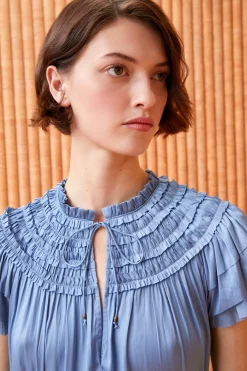 Shop Ulla Johnson Eva Top Celeste