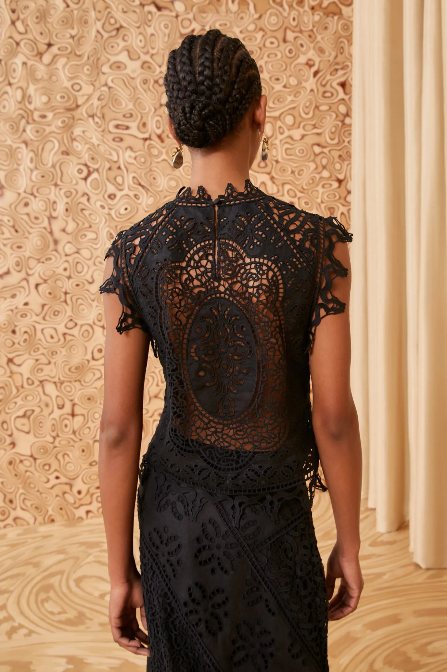 Sale Ulla Johnson Gaia Top Noir