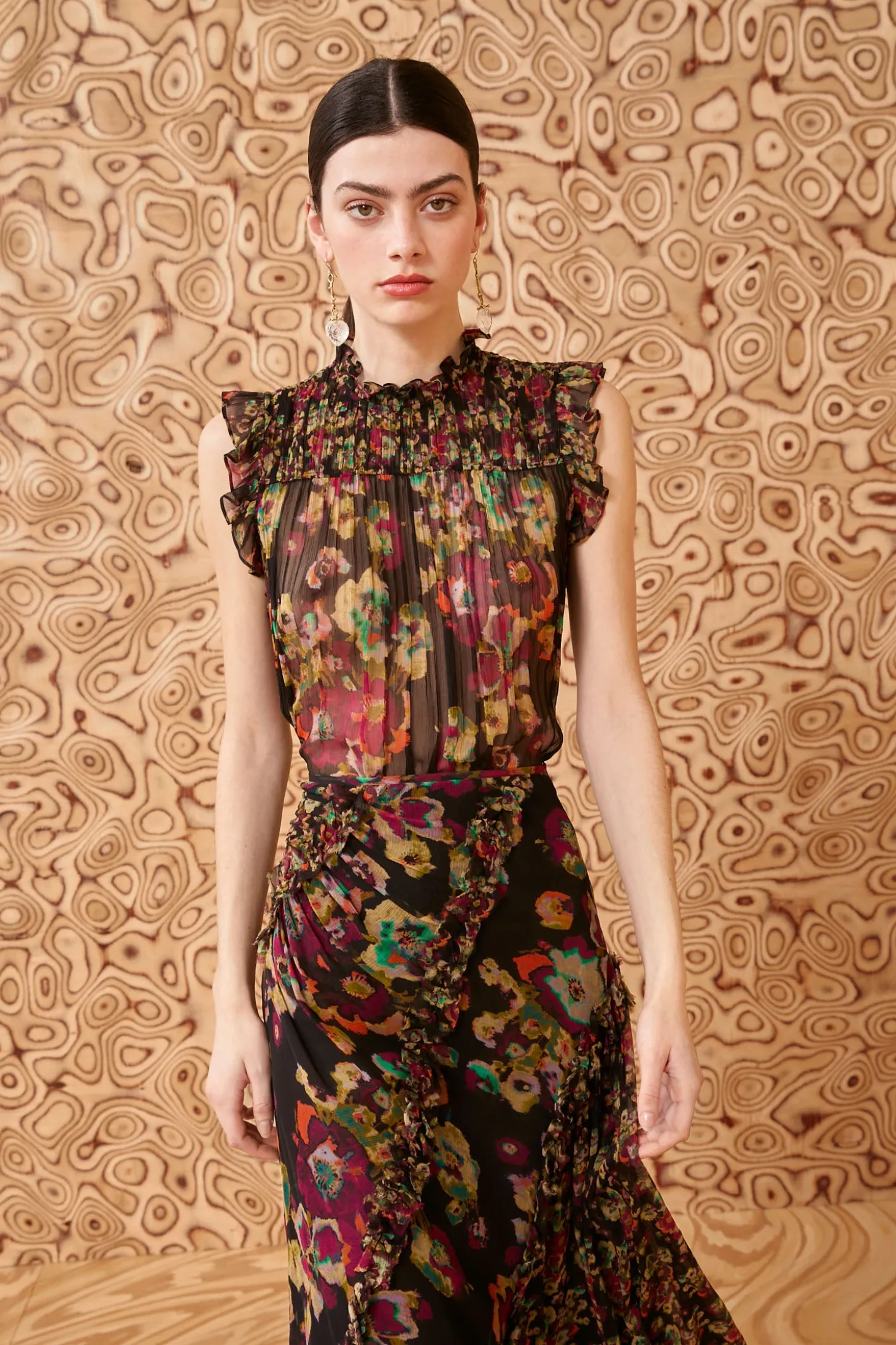 Store Ulla Johnson Georgina Top Cosmic