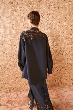 Outlet Ulla Johnson Harden Tunic Noir