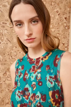 Clearance Ulla Johnson Irina Dress Jade Floral