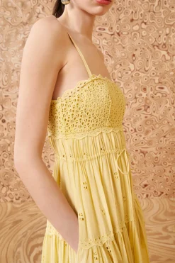 Cheap Ulla Johnson Isadore Dress Chantilly