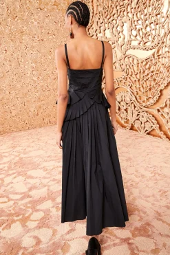 Cheap Ulla Johnson Josephine Dress Noir