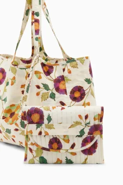 Store Ulla Johnson Kamari Tote White Iris