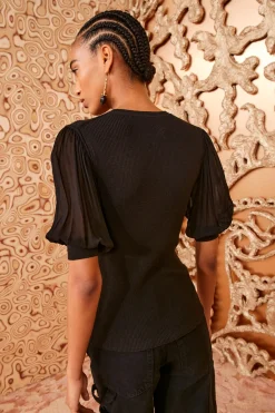 Flash Sale Ulla Johnson Kayla Top Noir