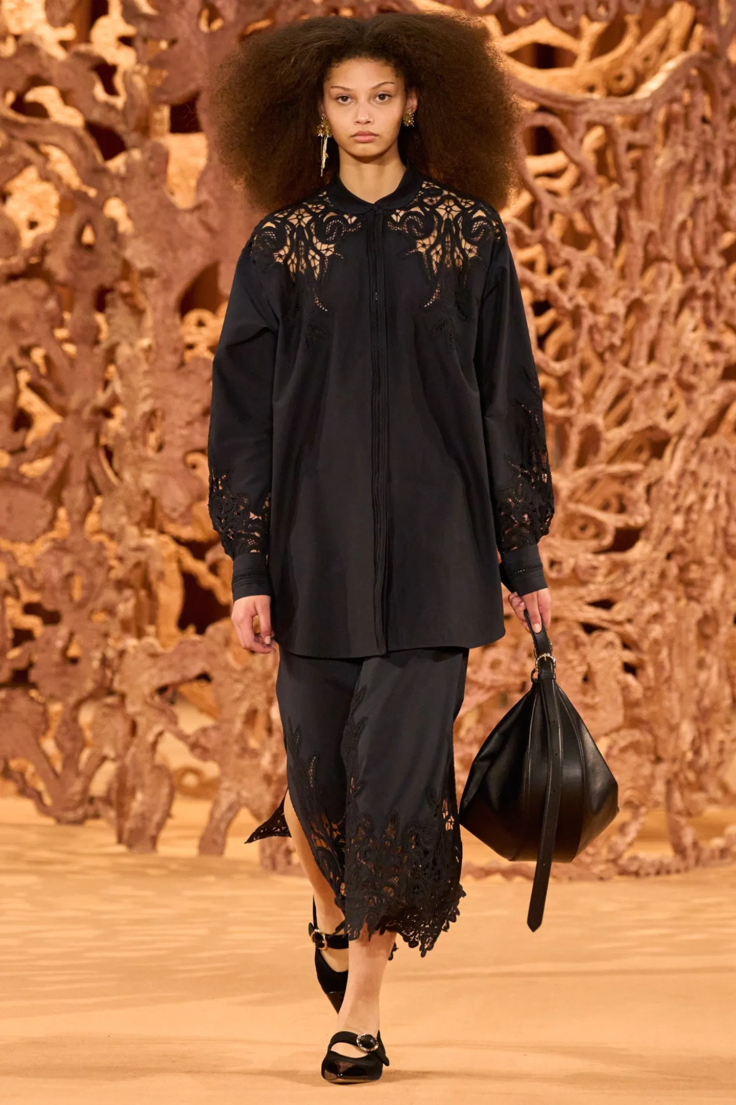 Sale Ulla Johnson Kiki Flat Noir