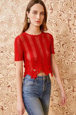 Flash Sale Ulla Johnson Layana Top Petunia