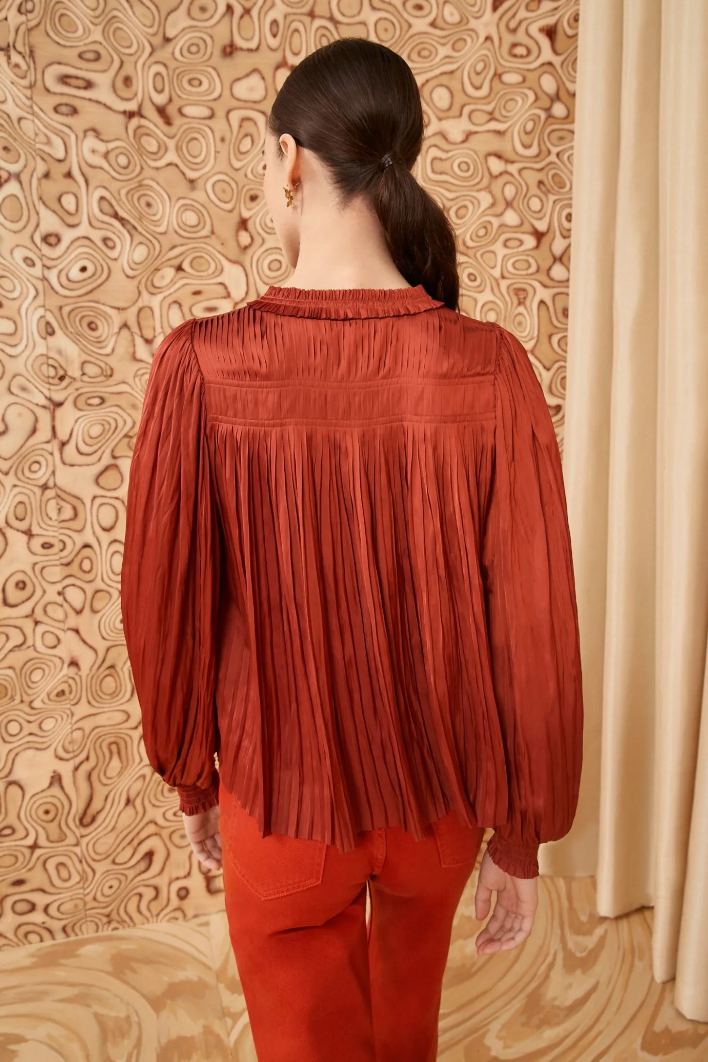 Discount Ulla Johnson Leah Blouse Tierra