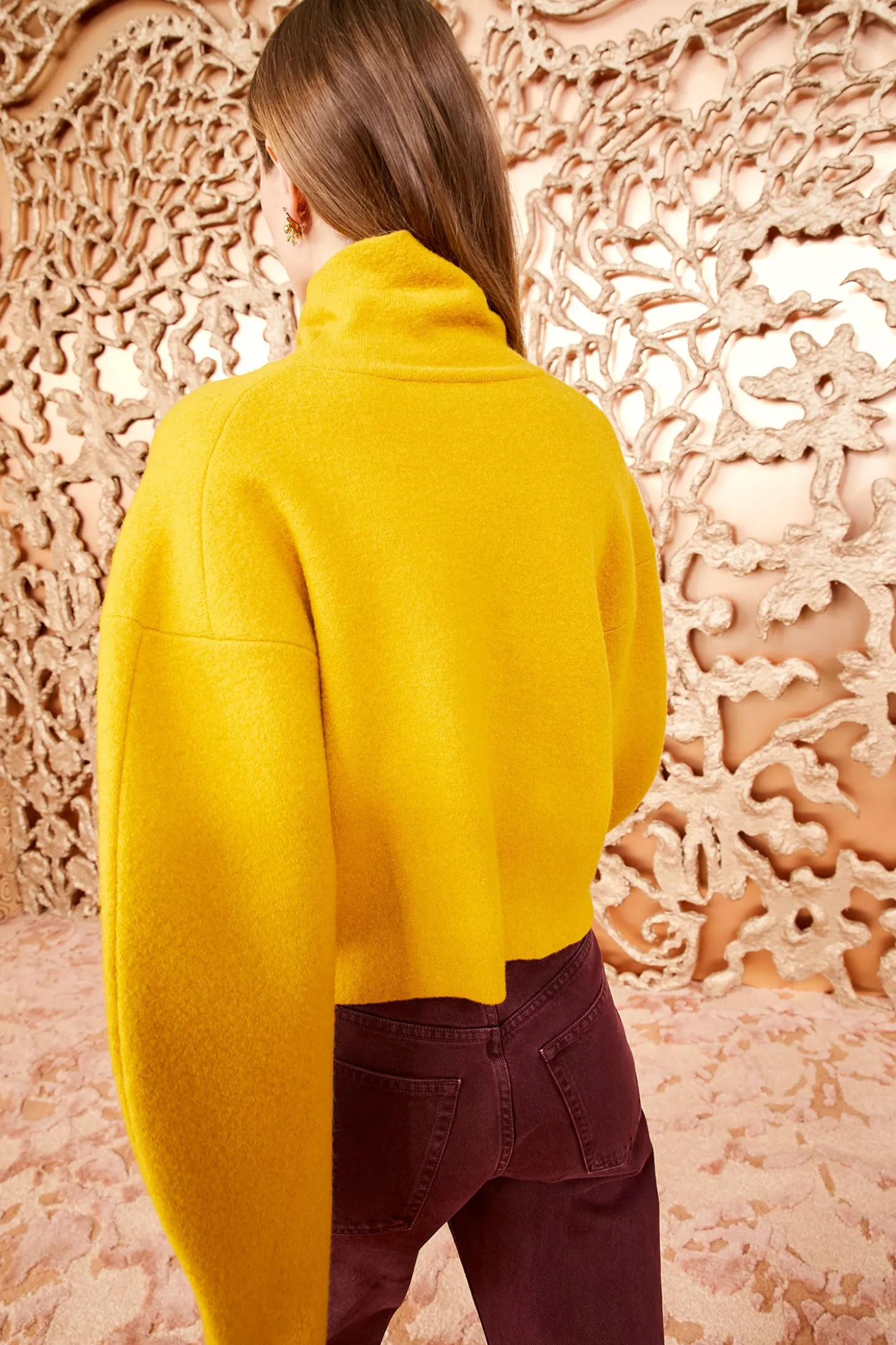 Outlet Ulla Johnson Leona Turtleneck Turmeric