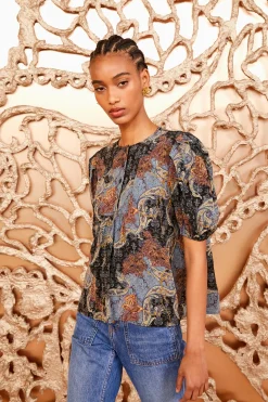 Cheap Ulla Johnson Lila Top Azure