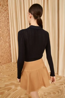 Clearance Ulla Johnson Lottie Top Noir