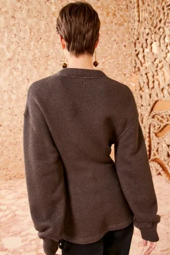 Clearance Ulla Johnson Lucian Cardigan Fawn