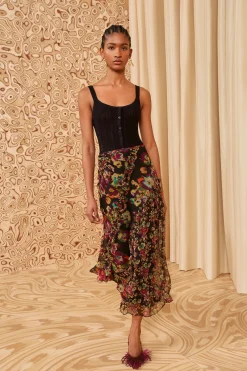 Fashion Ulla Johnson Lucie Skirt Cosmic