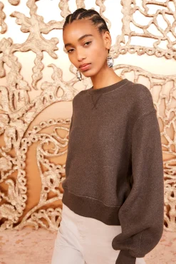 Fashion Ulla Johnson Lumi Pullover Fawn