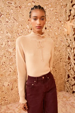 Best Sale Ulla Johnson Maisie Turtleneck Camel