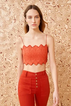 Outlet Ulla Johnson Marie Top Saffron