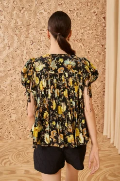 Outlet Ulla Johnson Marion Blouse Baroque