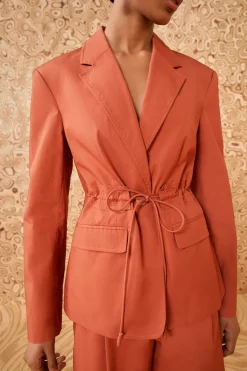 Sale Ulla Johnson Marisol Jacket Saffron