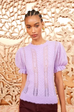 Hot Ulla Johnson Mavis Top Lavender