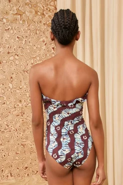 Online Ulla Johnson Menorca Maillot Pietra