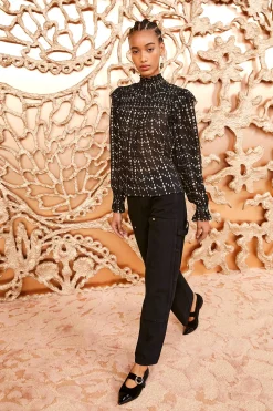 Outlet Ulla Johnson Mila Blouse Cosmos