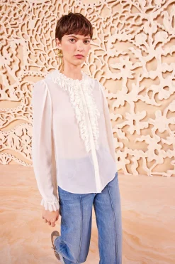 Discount Ulla Johnson Nicola Blouse Pristine