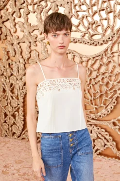 Discount Ulla Johnson Palma Camisole Pearl